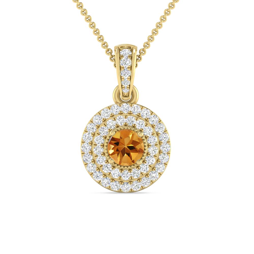 Yellow Gold - Citrine