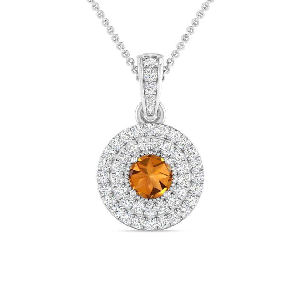 White Gold - Citrine