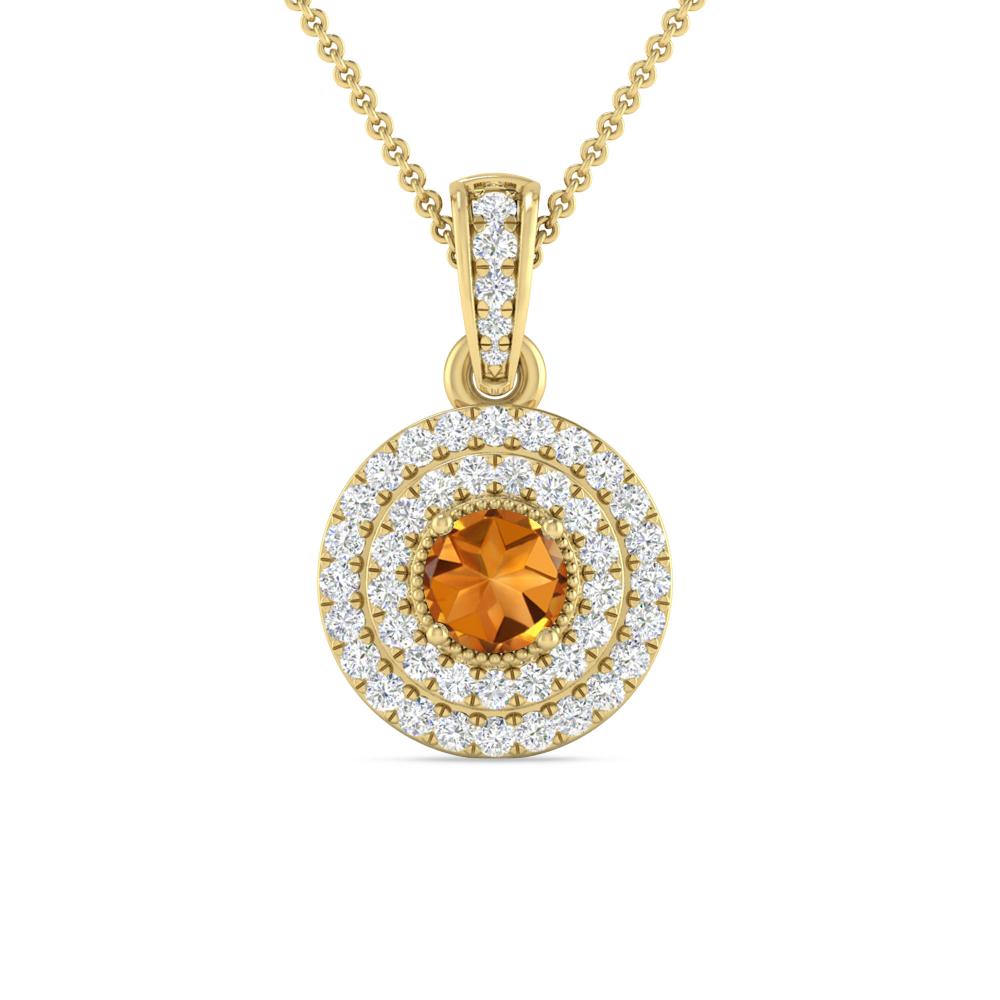 Yellow Gold - Citrine