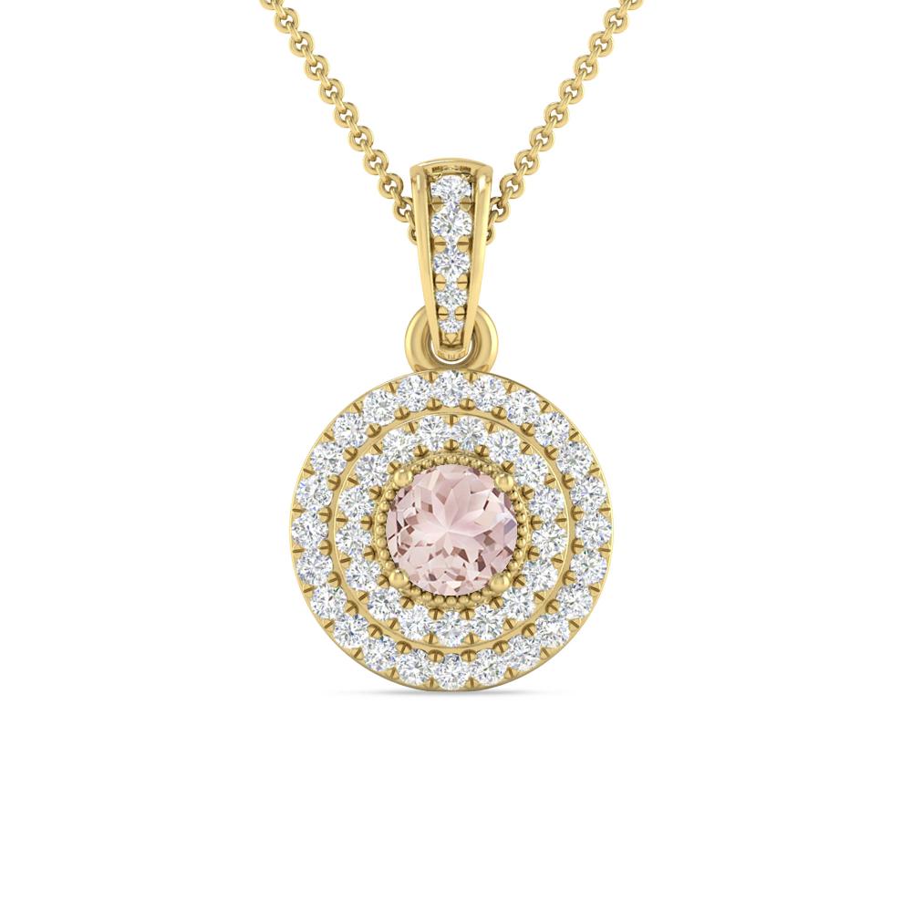 Yellow Gold - Morganite