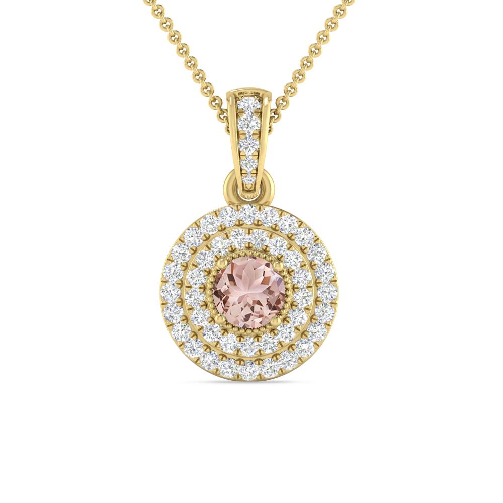 Yellow Gold - Morganite