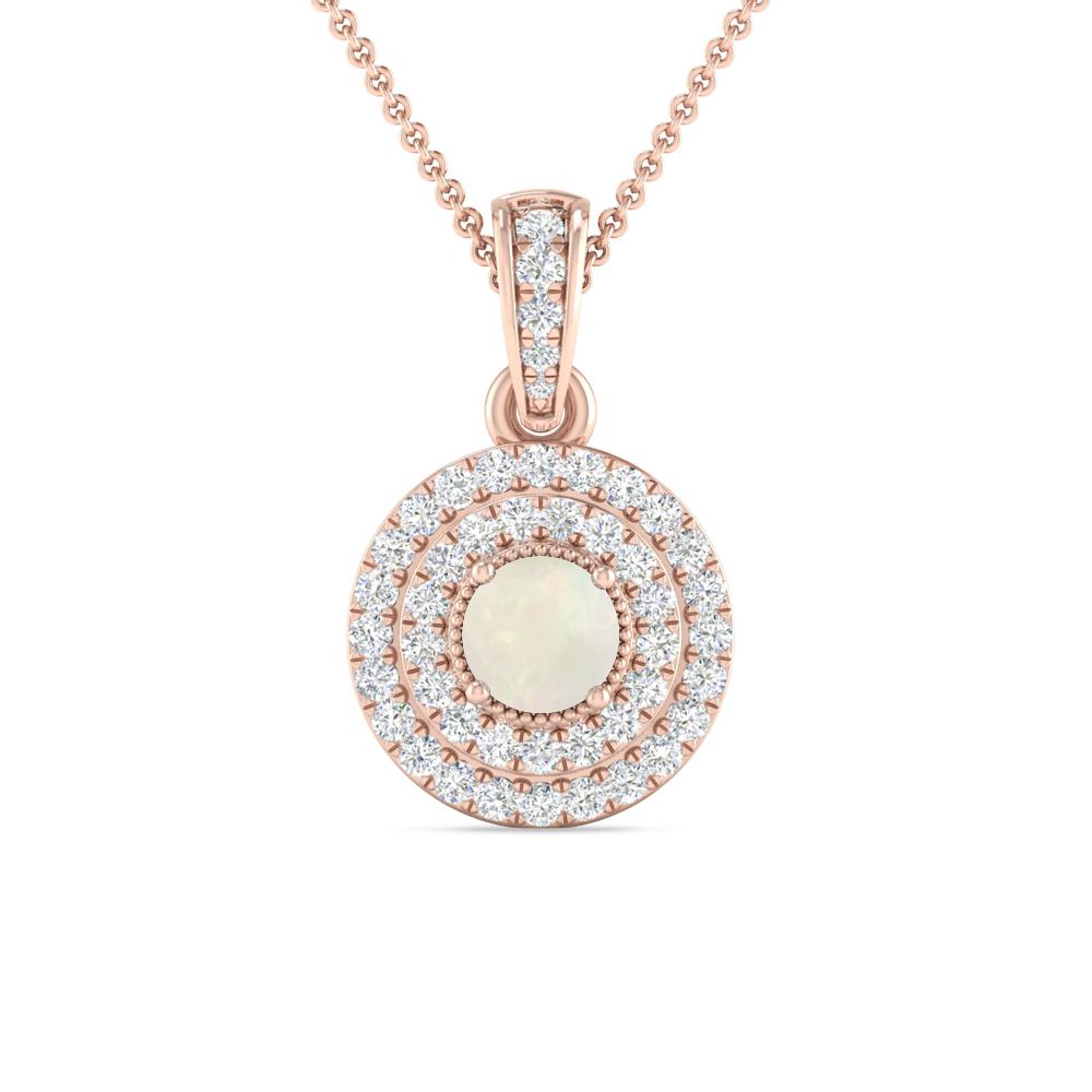 Rose Gold - Opal