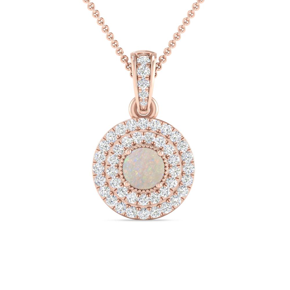 Rose Gold - Opal