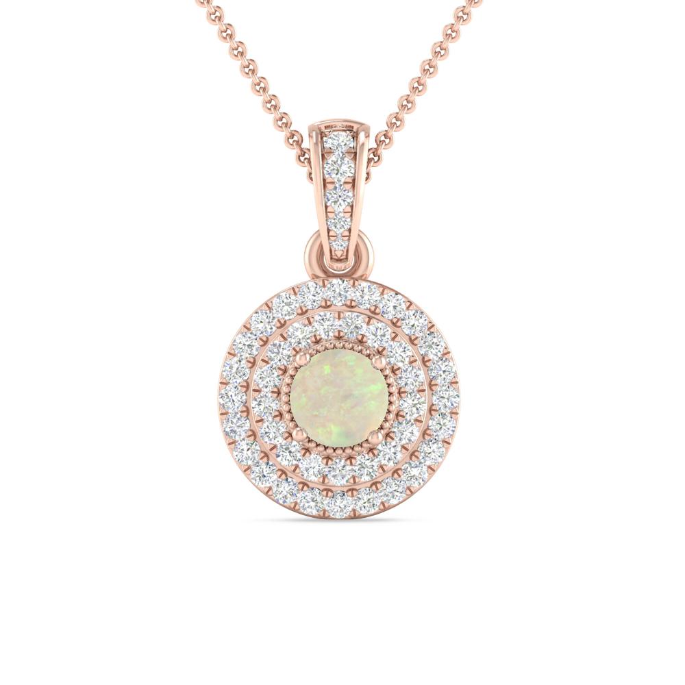 Rose Gold - Opal