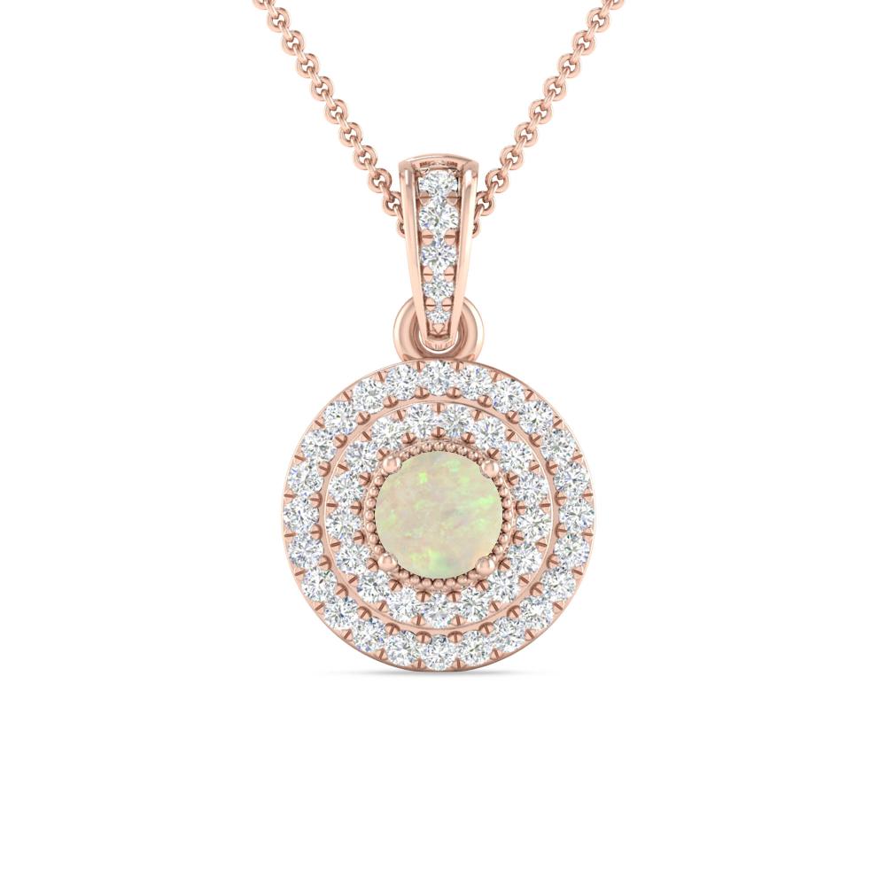 Rose Gold - Opal