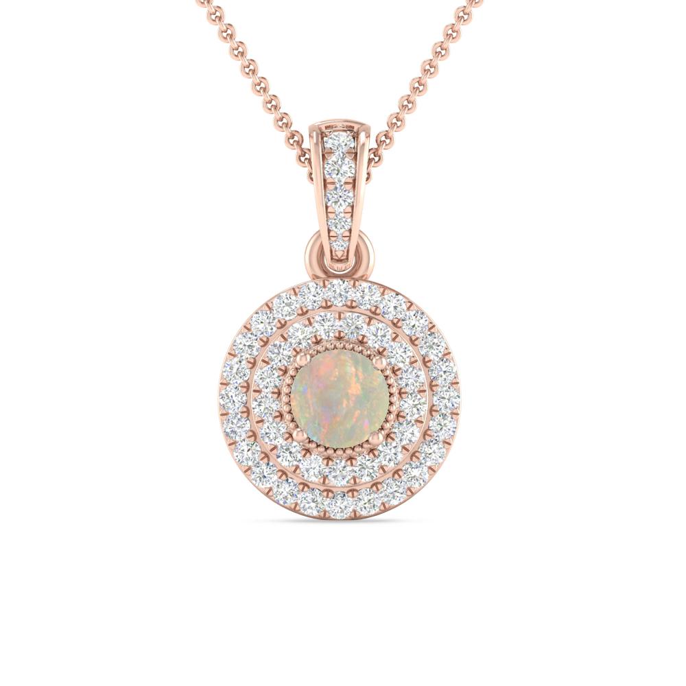 Rose Gold - Opal