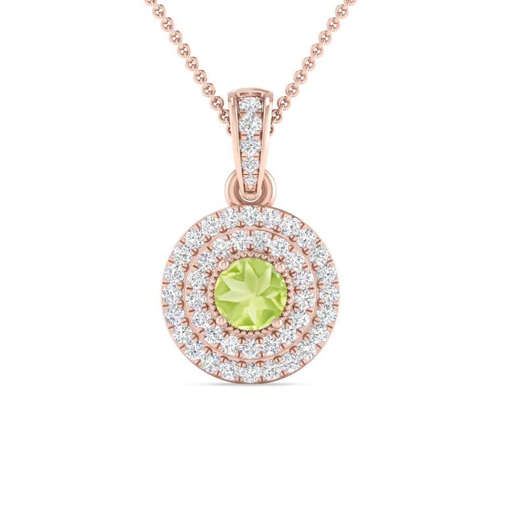 Rose Gold - Peridot