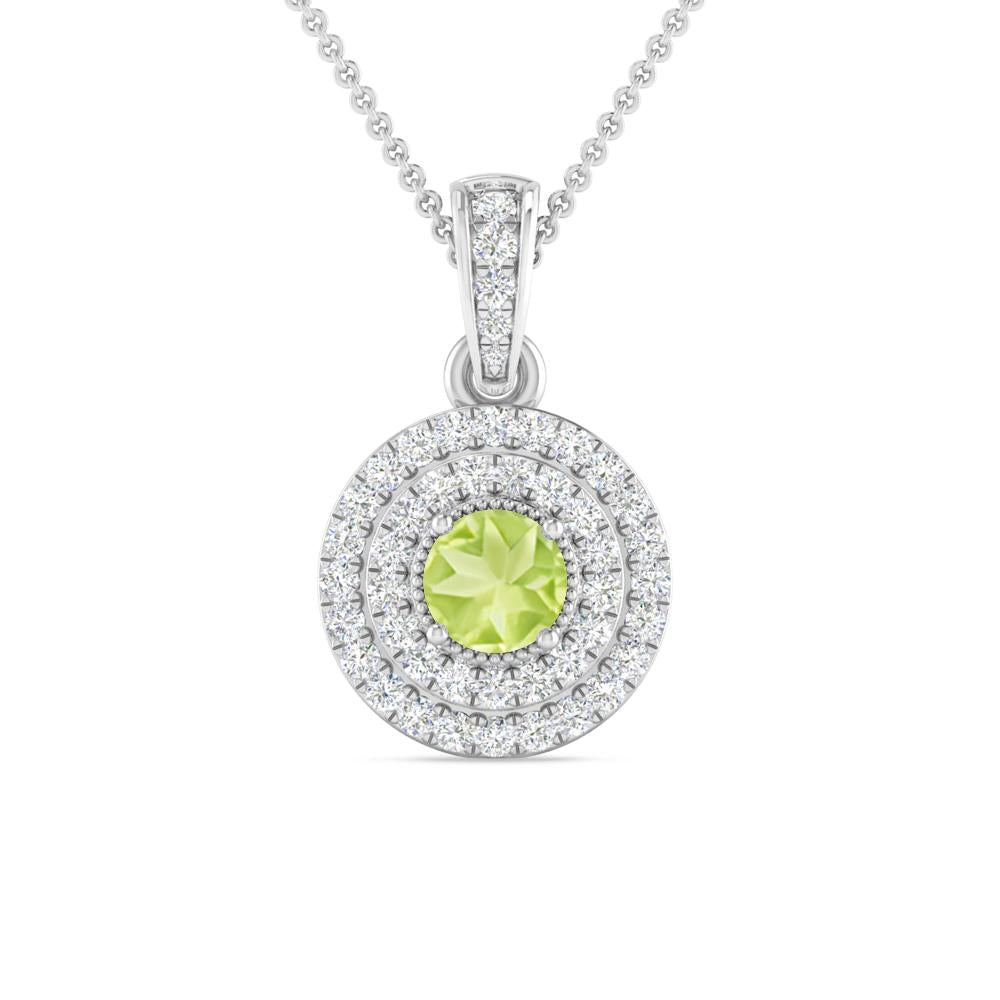 White Gold - Peridot