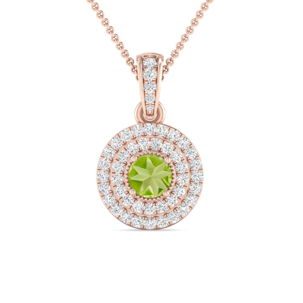 Rose Gold - Peridot