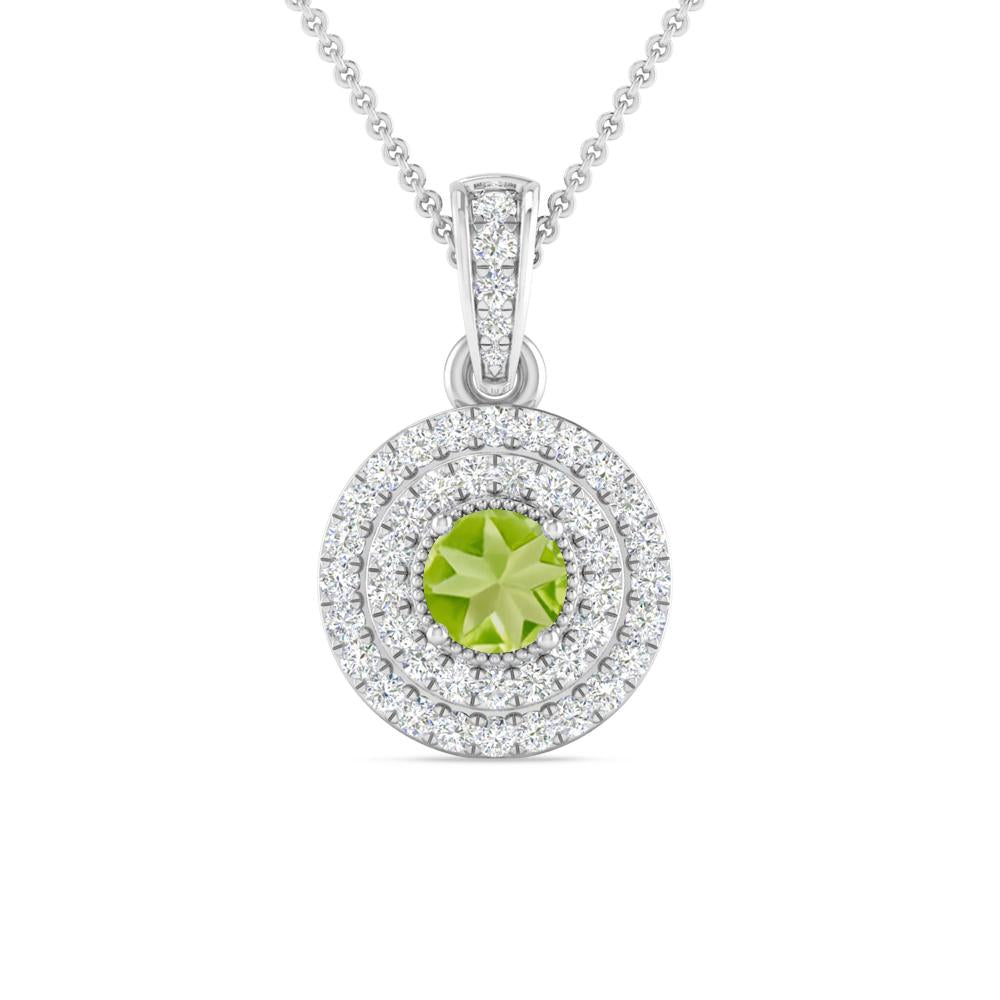 White Gold - Peridot