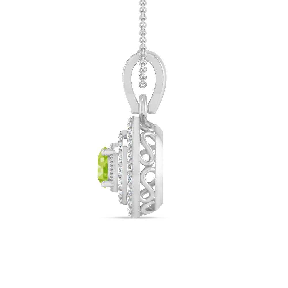 White Gold - Peridot