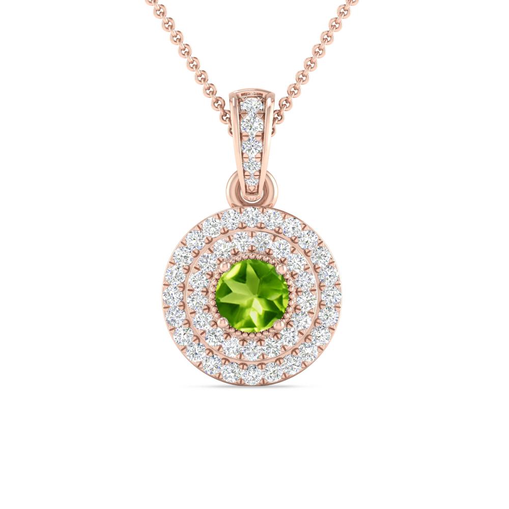 Rose Gold - Peridot