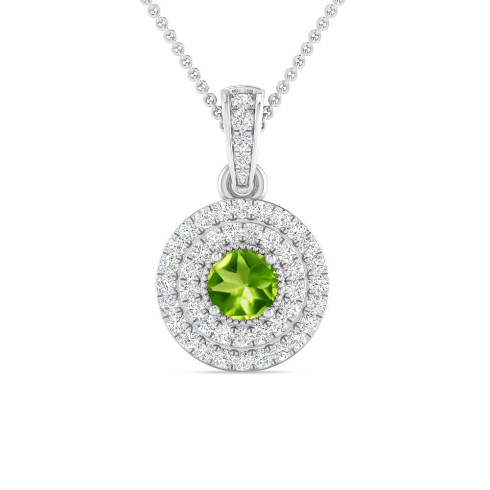 White Gold - Peridot