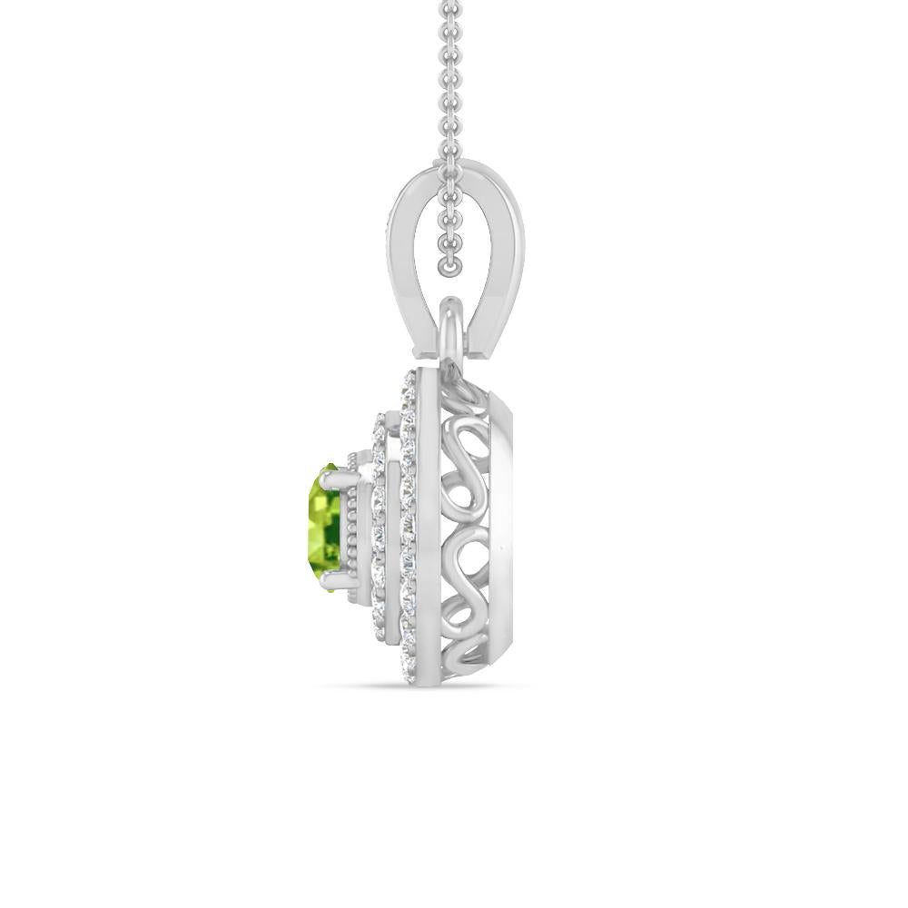 White Gold - Peridot