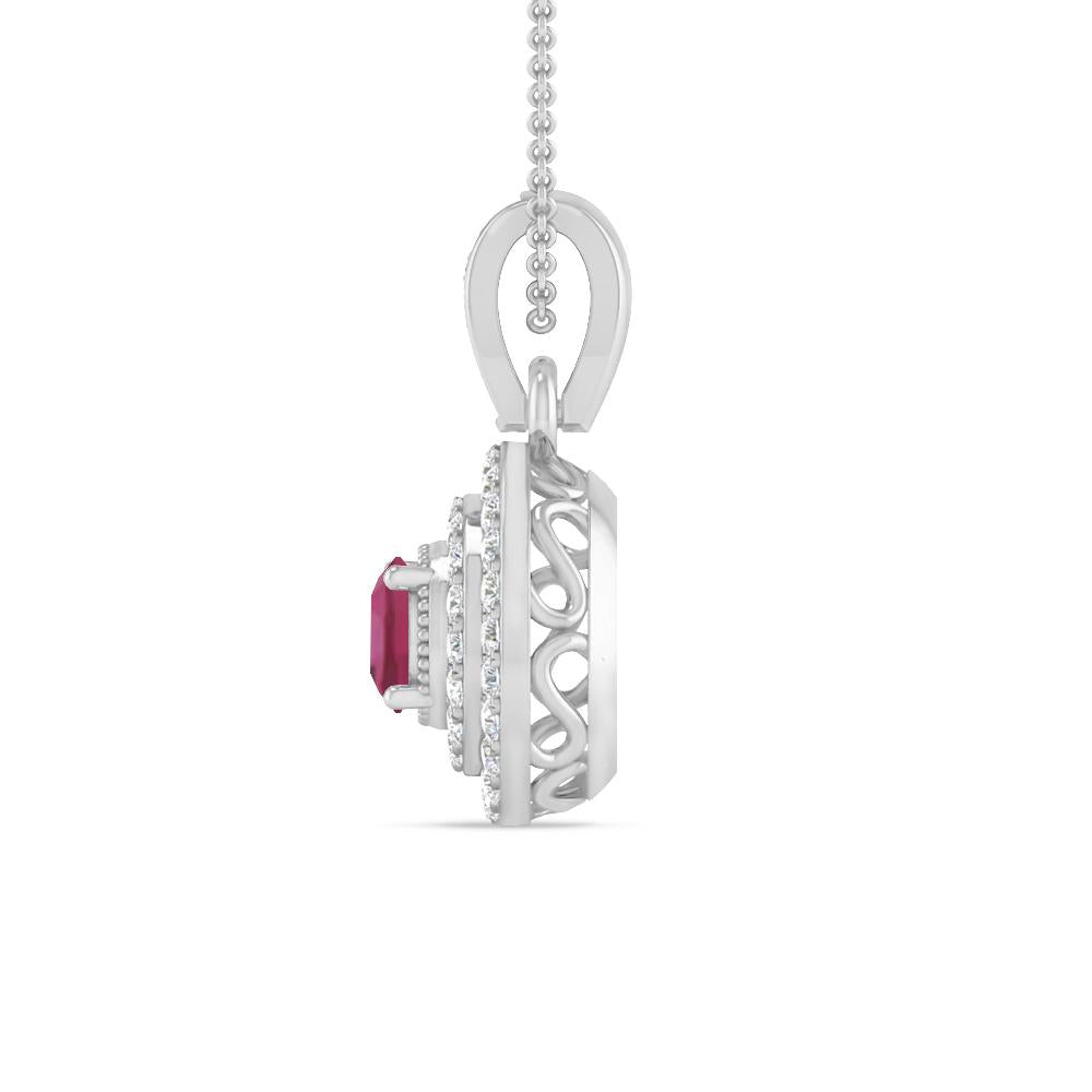 White Gold - Pink Tourmaline