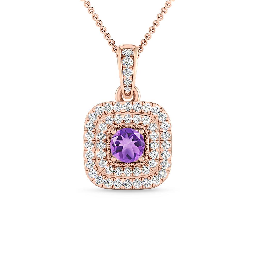 Rose Gold - Amethyst