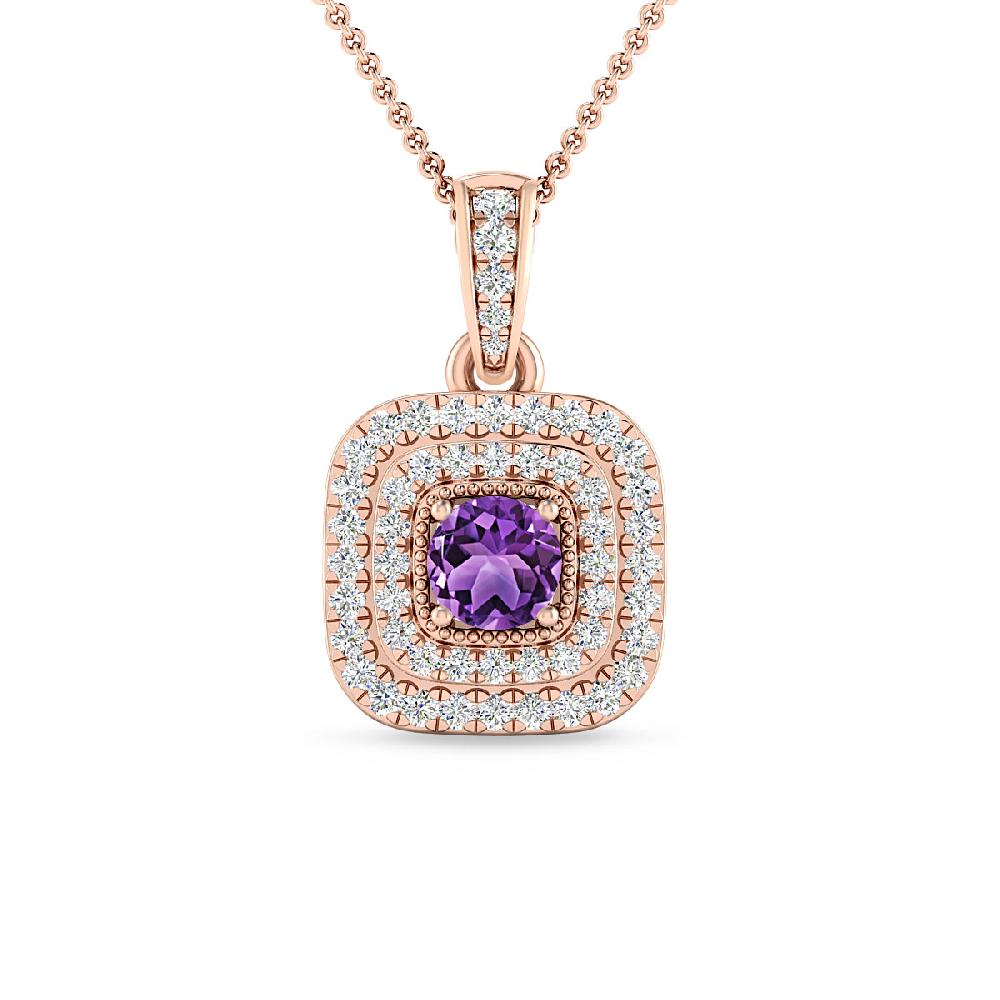 Rose Gold - Amethyst