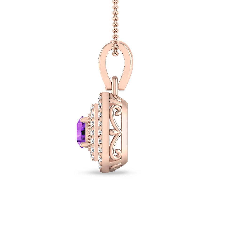 Rose Gold - Amethyst