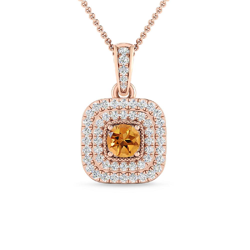 Rose Gold - Citrine