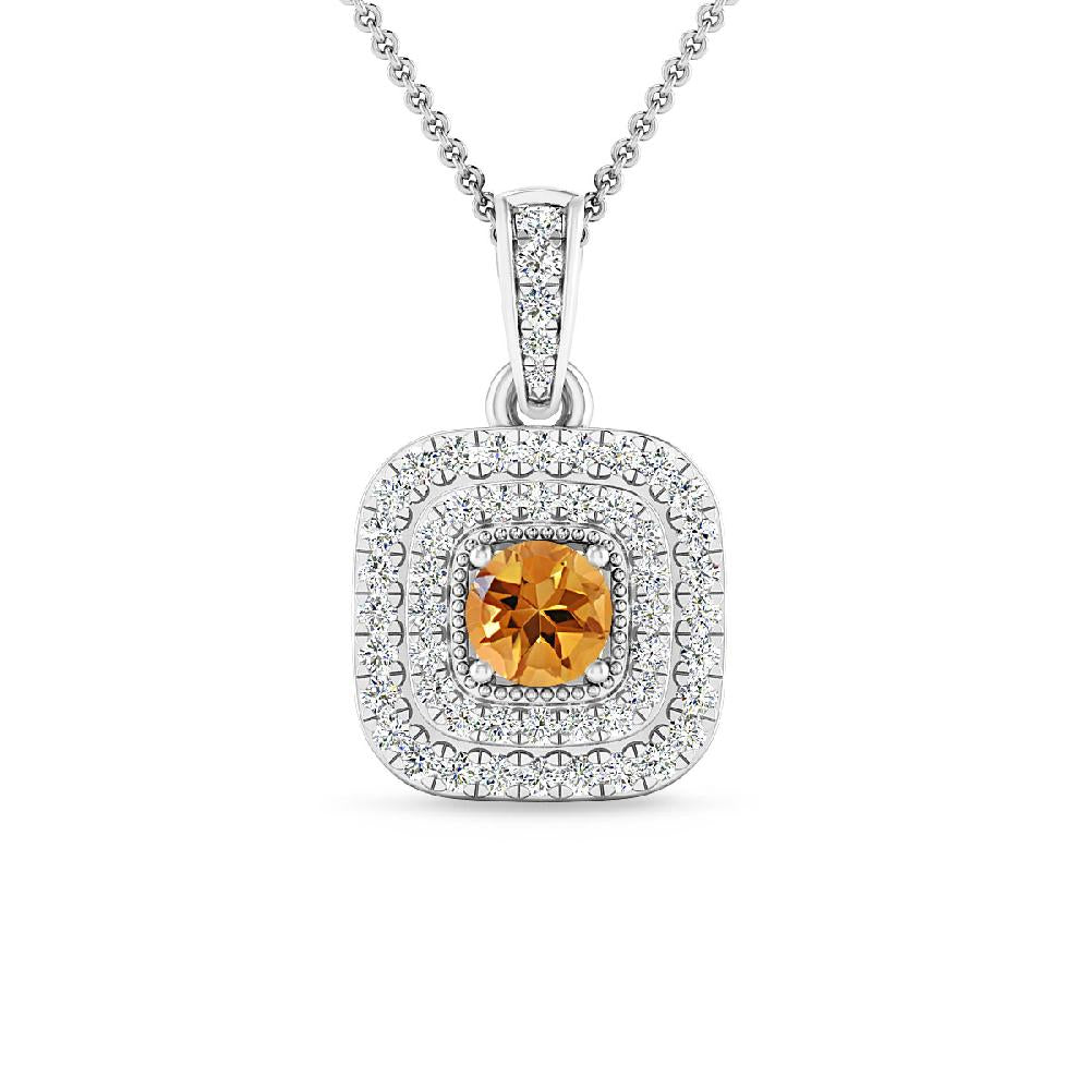 White Gold - Citrine