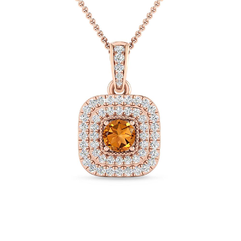 Rose Gold - Citrine