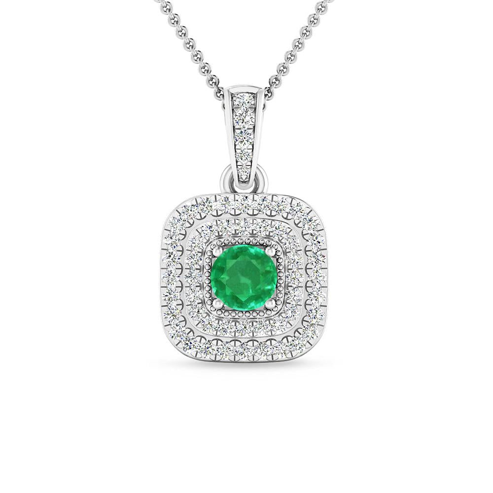 White Gold - Emerald