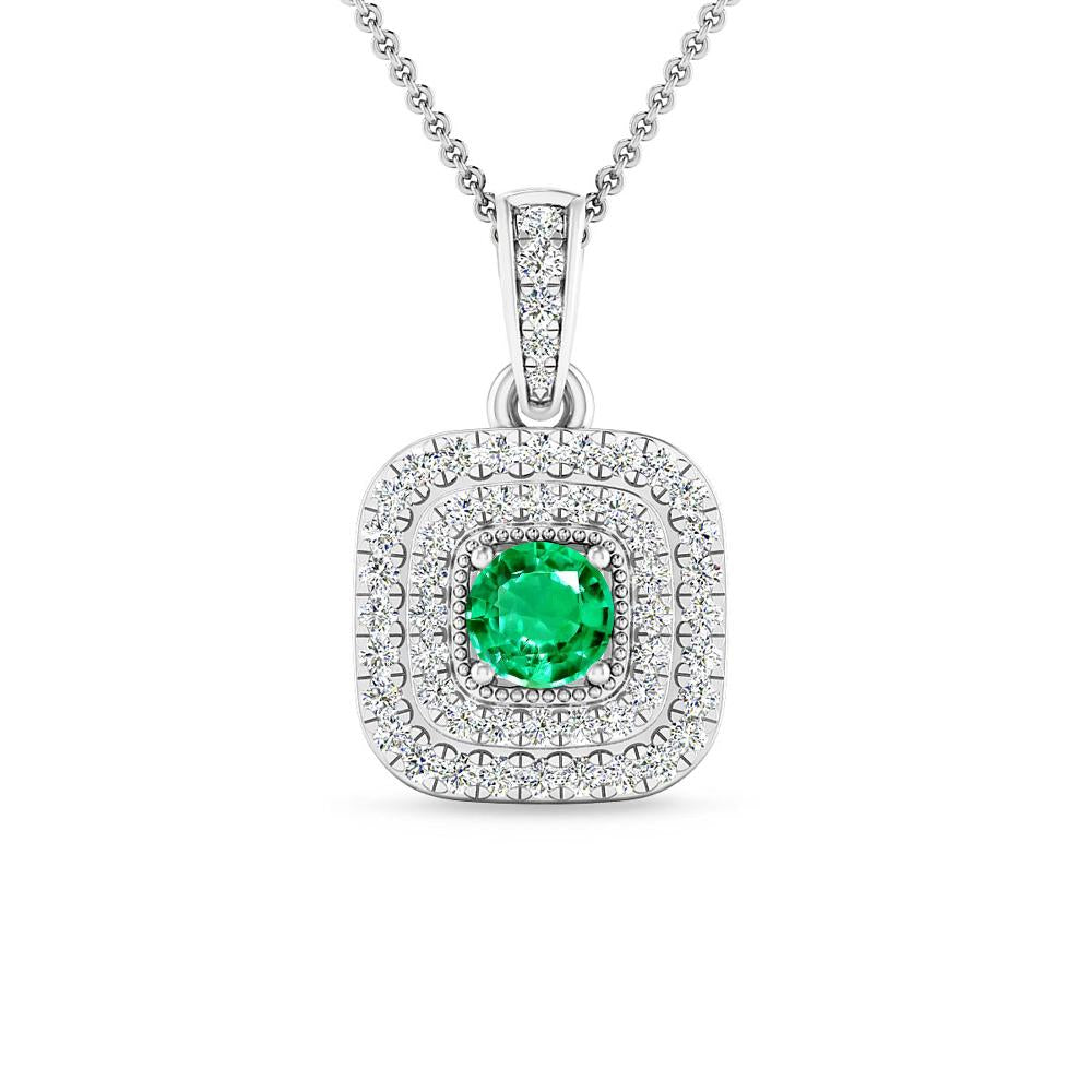 White Gold - Emerald