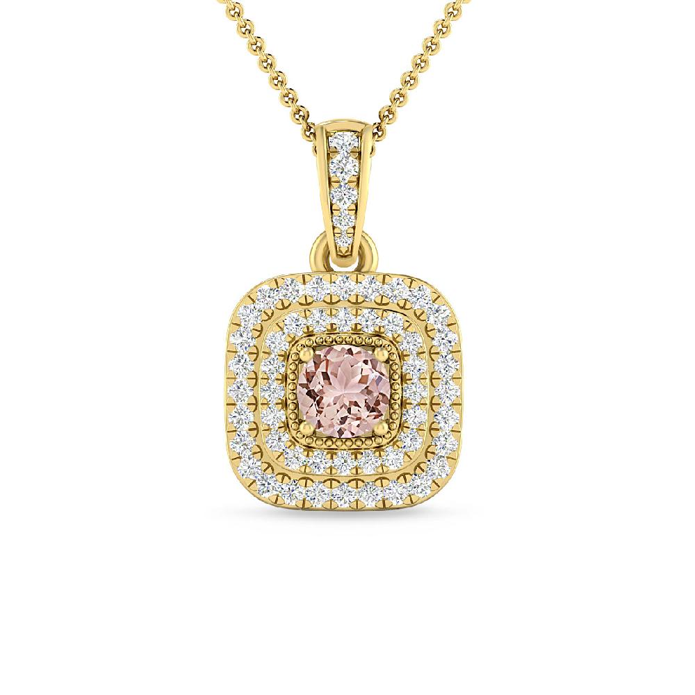 Yellow Gold - Morganite