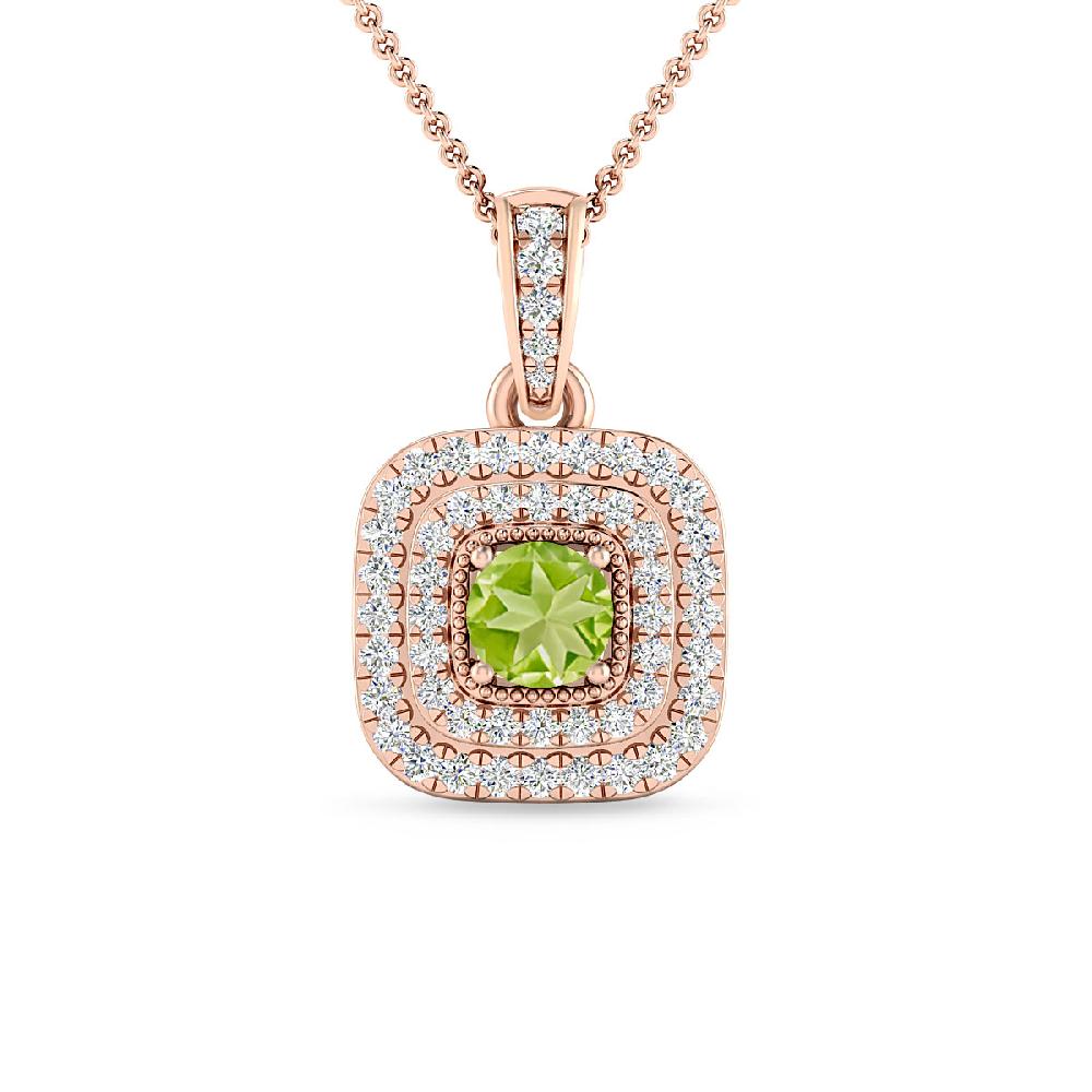 Rose Gold - Peridot