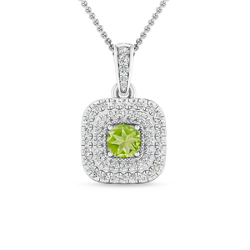 White Gold - Peridot