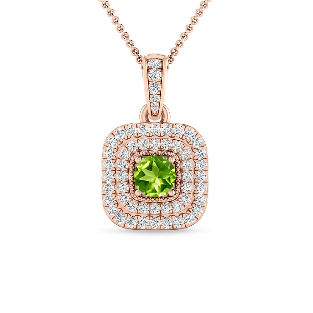 Rose Gold - Peridot