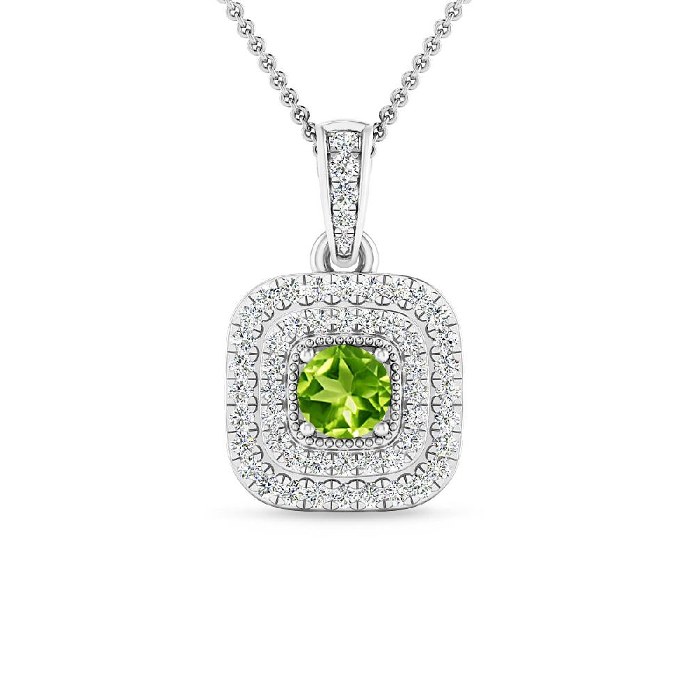 White Gold - Peridot