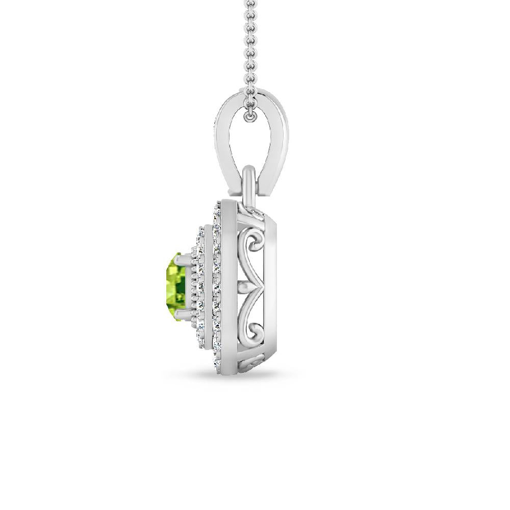 White Gold - Peridot