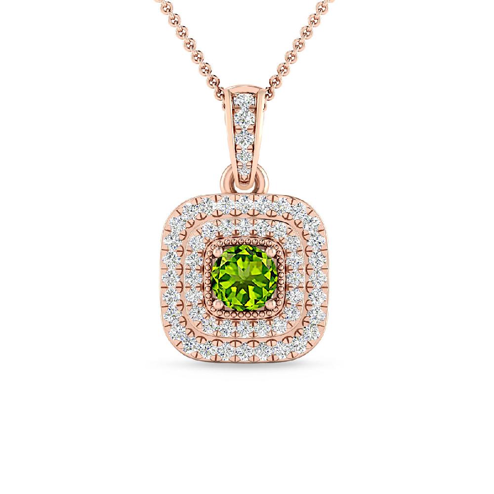 Rose Gold - Peridot