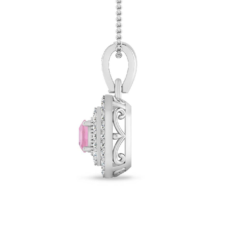 White Gold - Pink Tourmaline