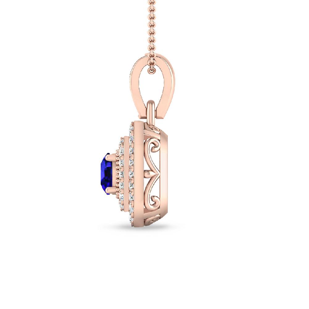 Rose Gold - Tanzanite