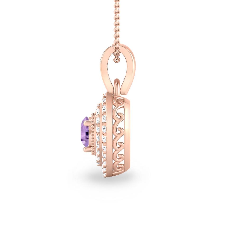 Rose Gold - Amethyst