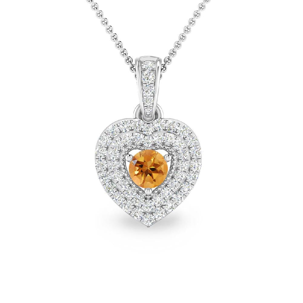 White Gold - Citrine