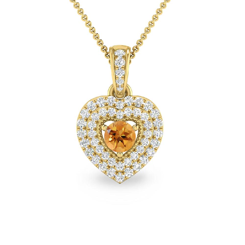 Yellow Gold - Citrine