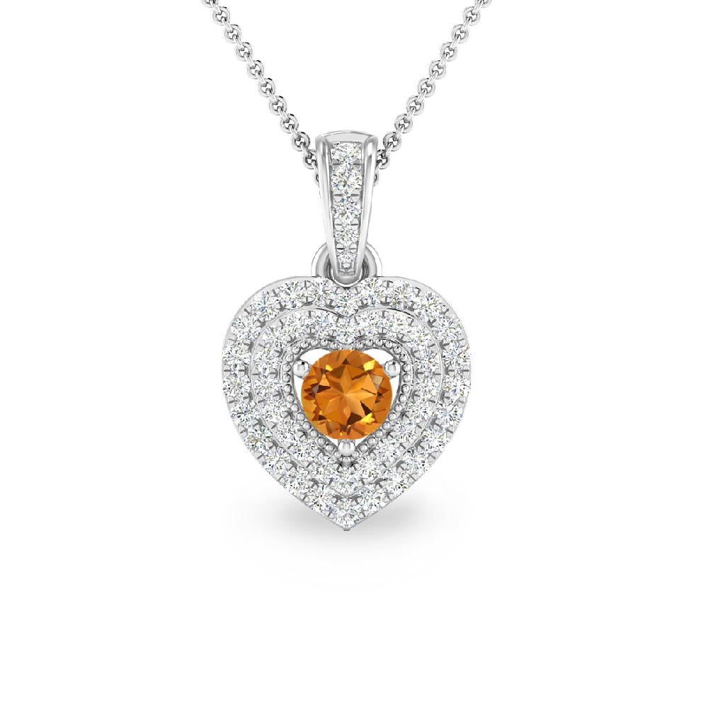 White Gold - Citrine