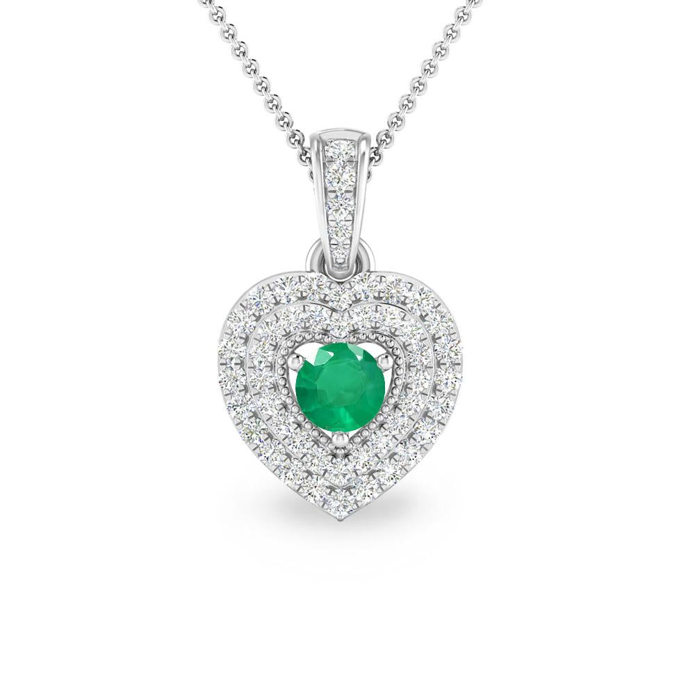 White Gold - Emerald