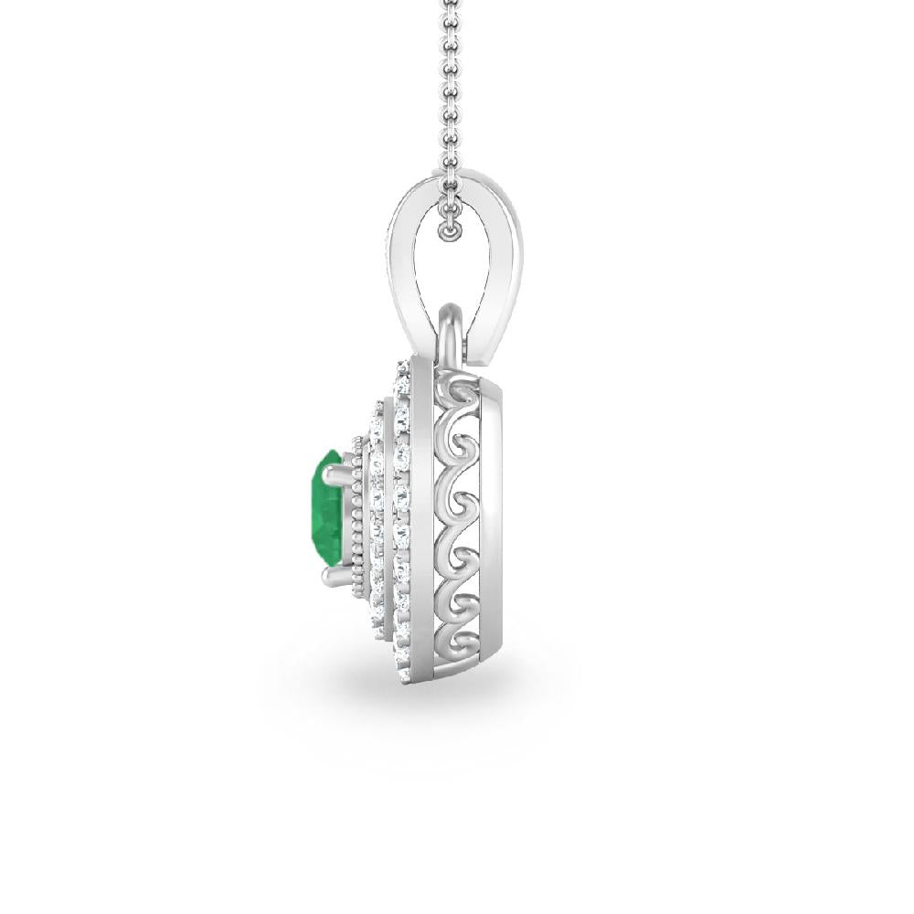 White Gold - Emerald