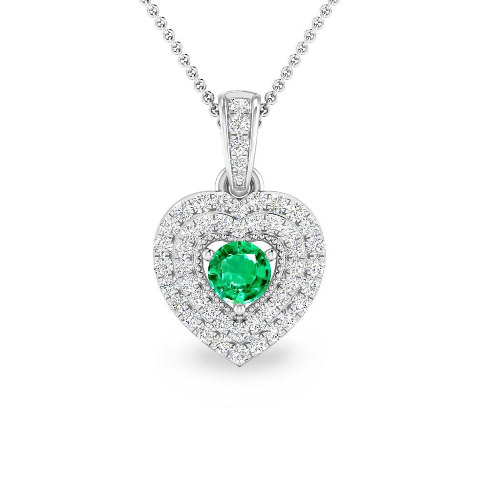 White Gold - Emerald