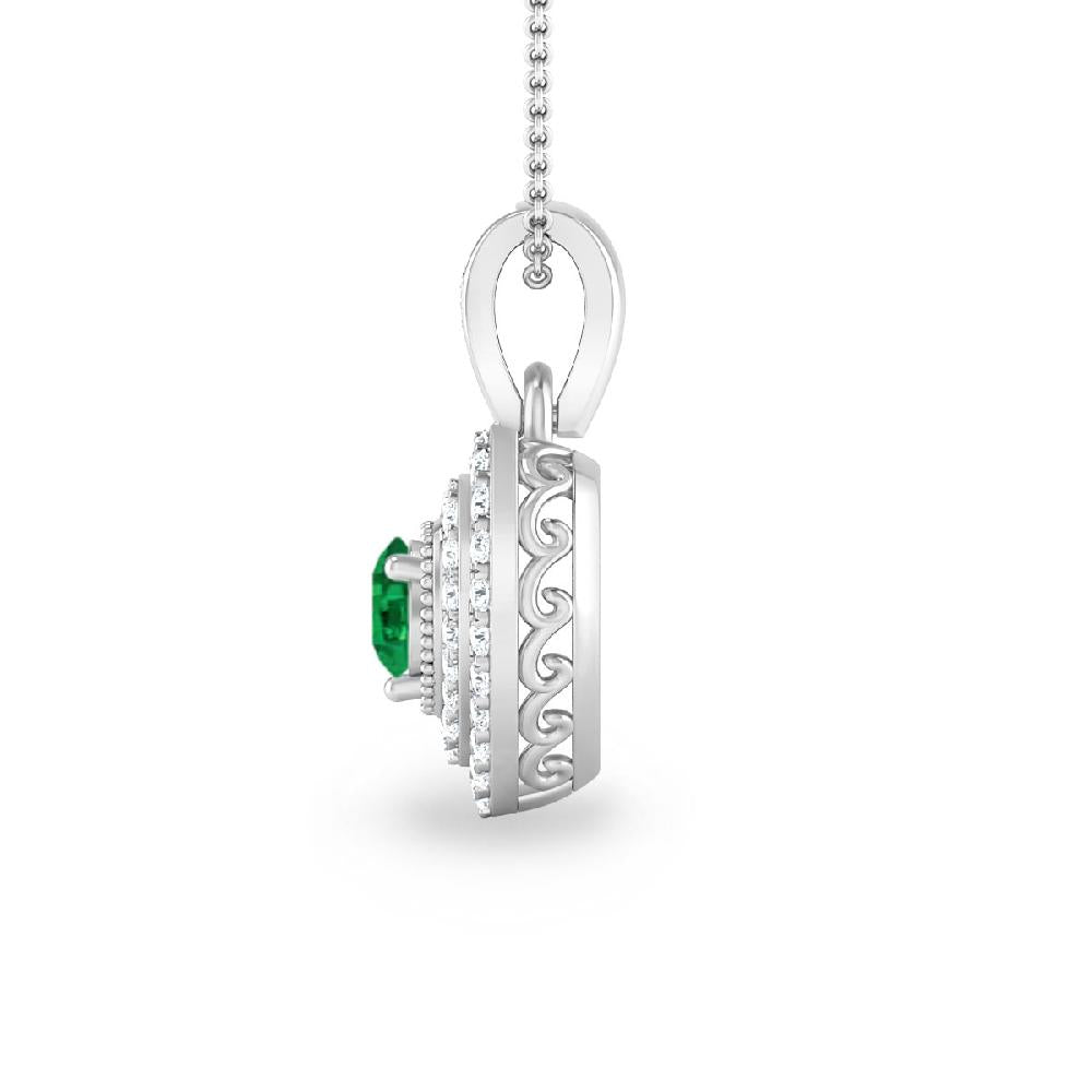 White Gold - Emerald