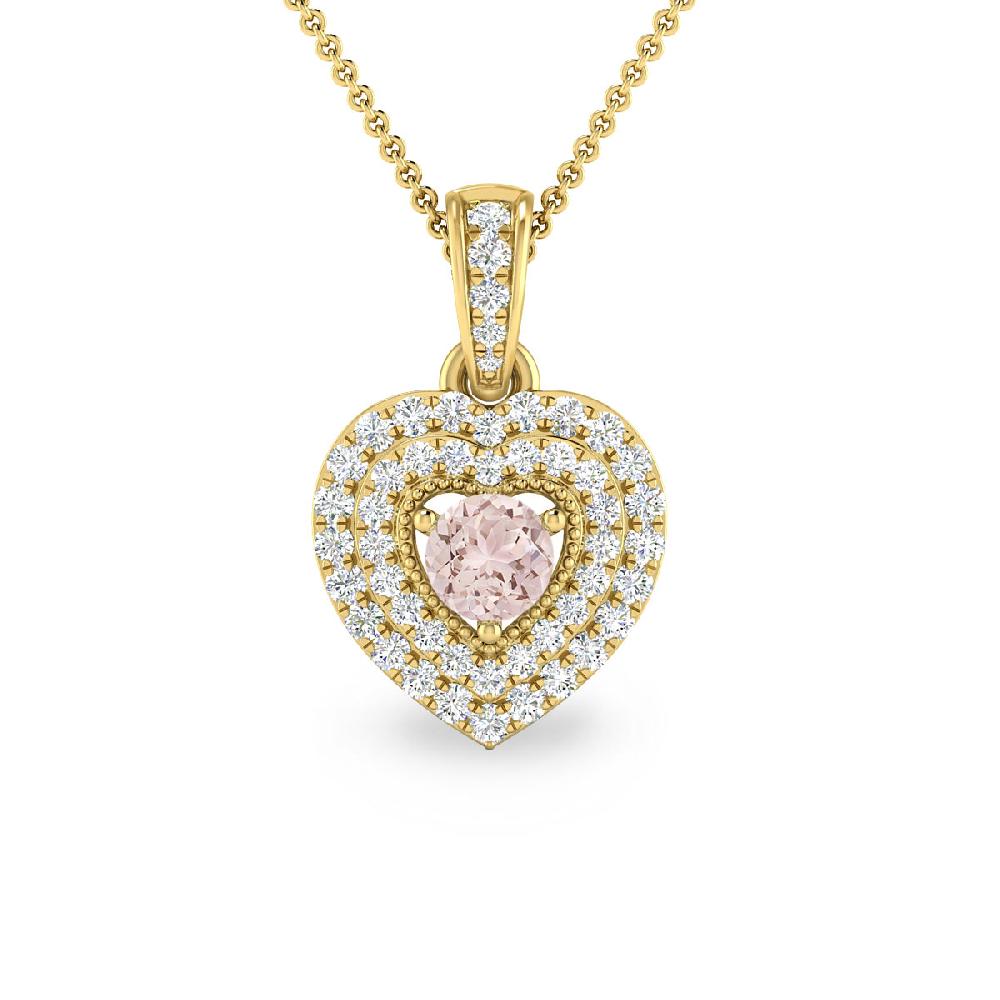 Yellow Gold - Morganite