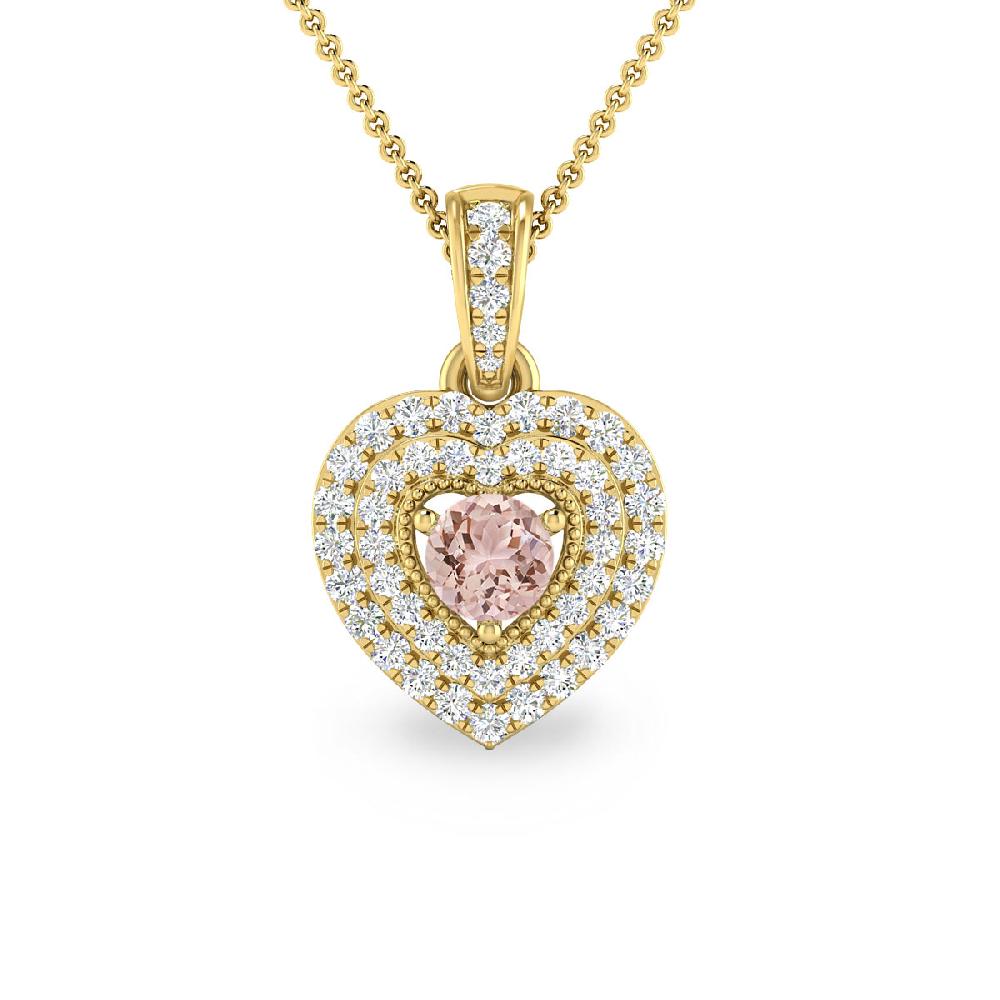 Yellow Gold - Morganite