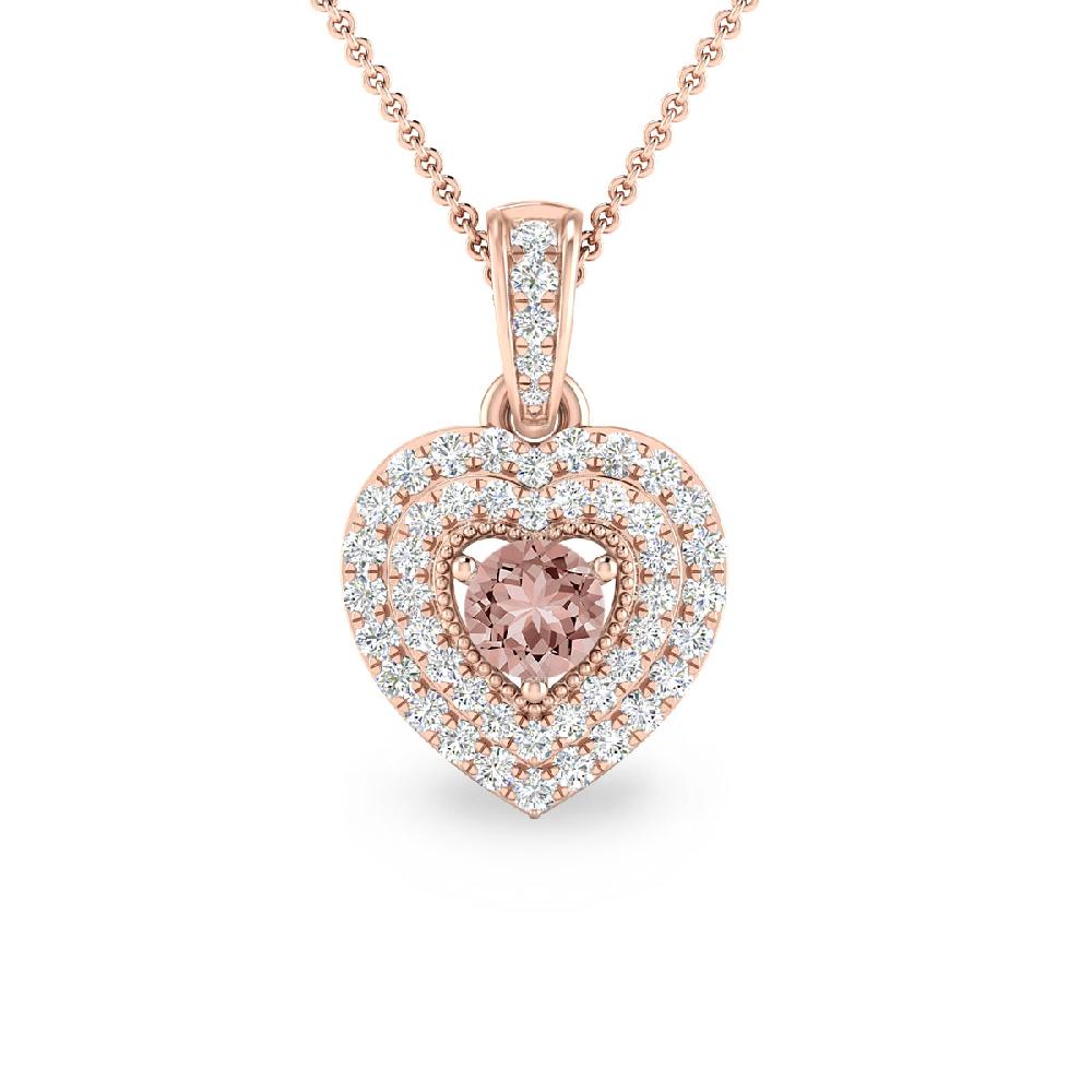 Rose Gold - Morganite