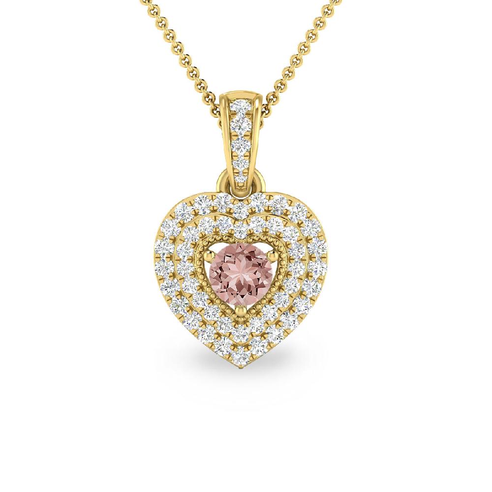 Yellow Gold - Morganite