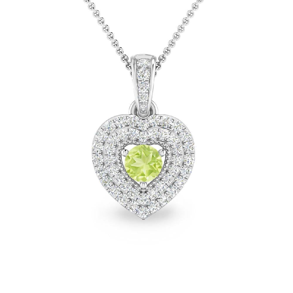 White Gold - Peridot