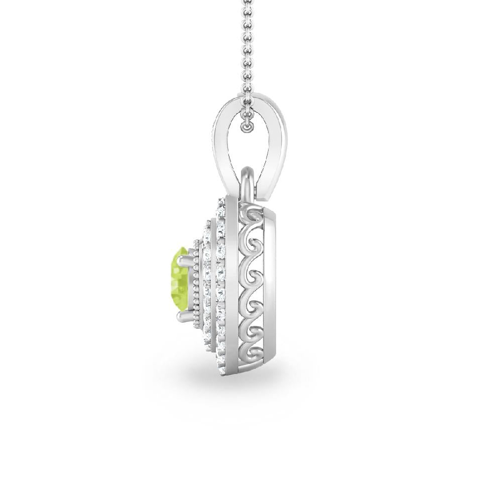 White Gold - Peridot